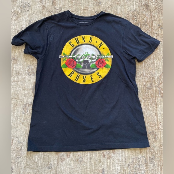 Guns N' Roses Tops - Guns N' Roses Black Graphic Short Sleeve Tee